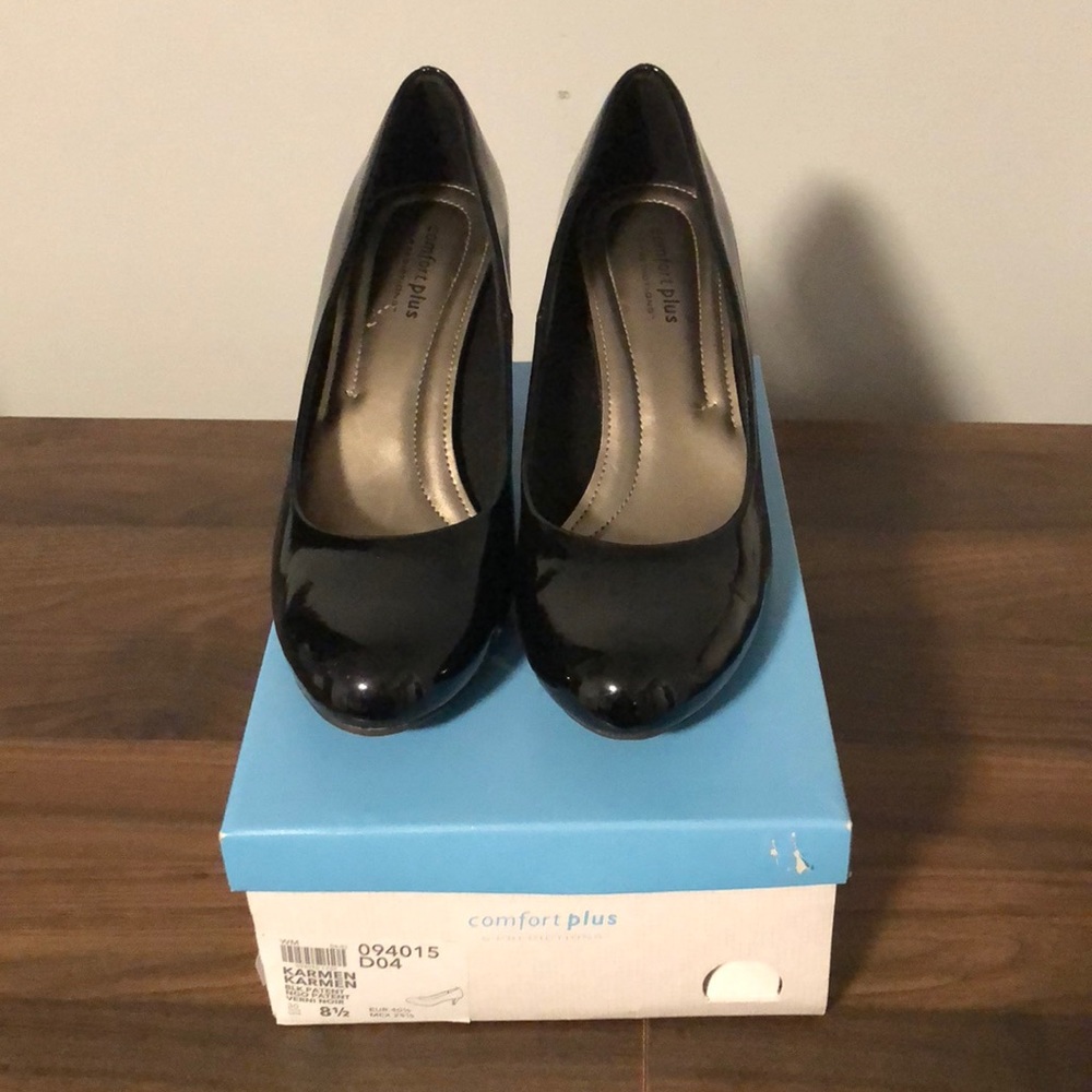 Comfort Plus Black Pumps